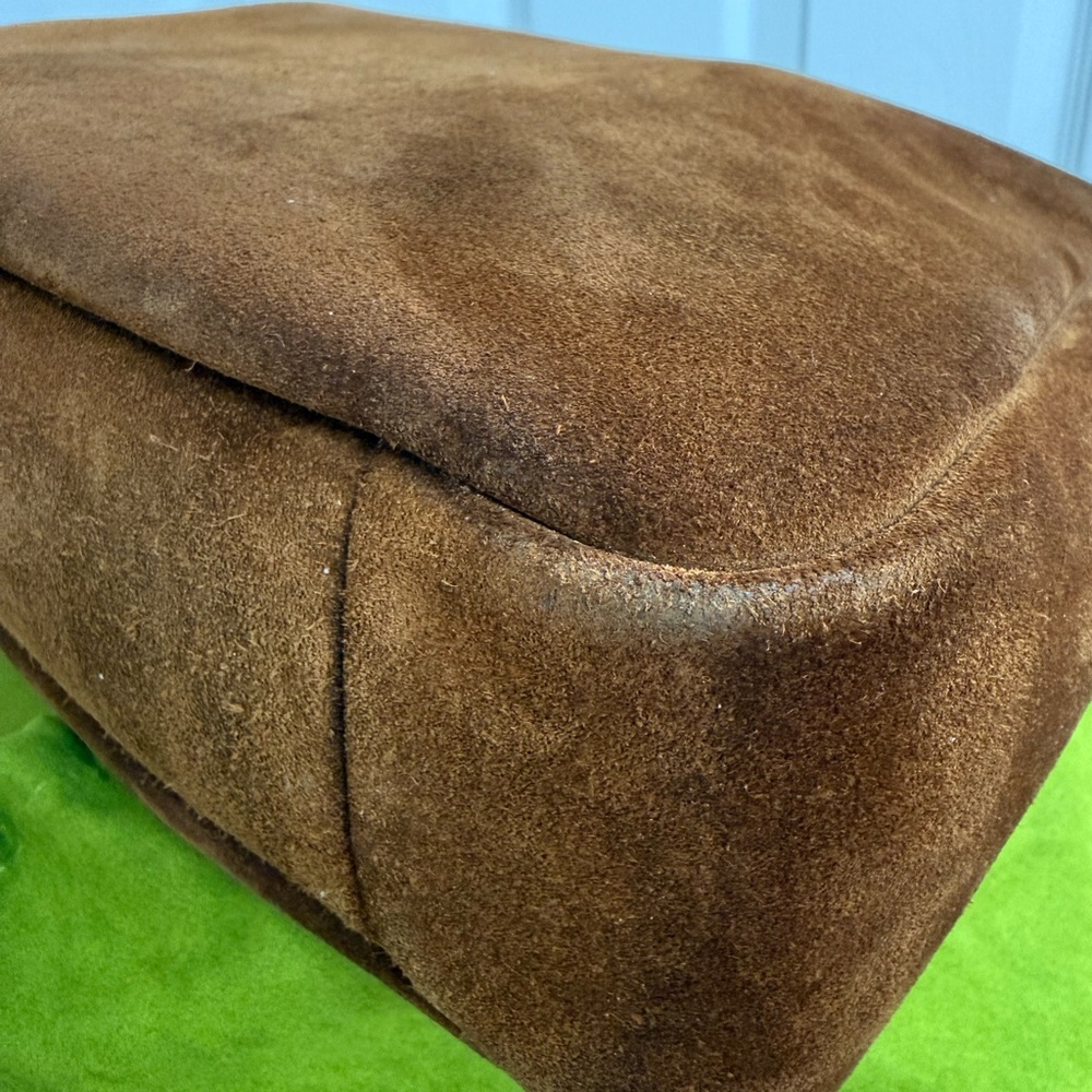 Tory Burch Romy Suede Shoulder Bag - Picture 9 of 10